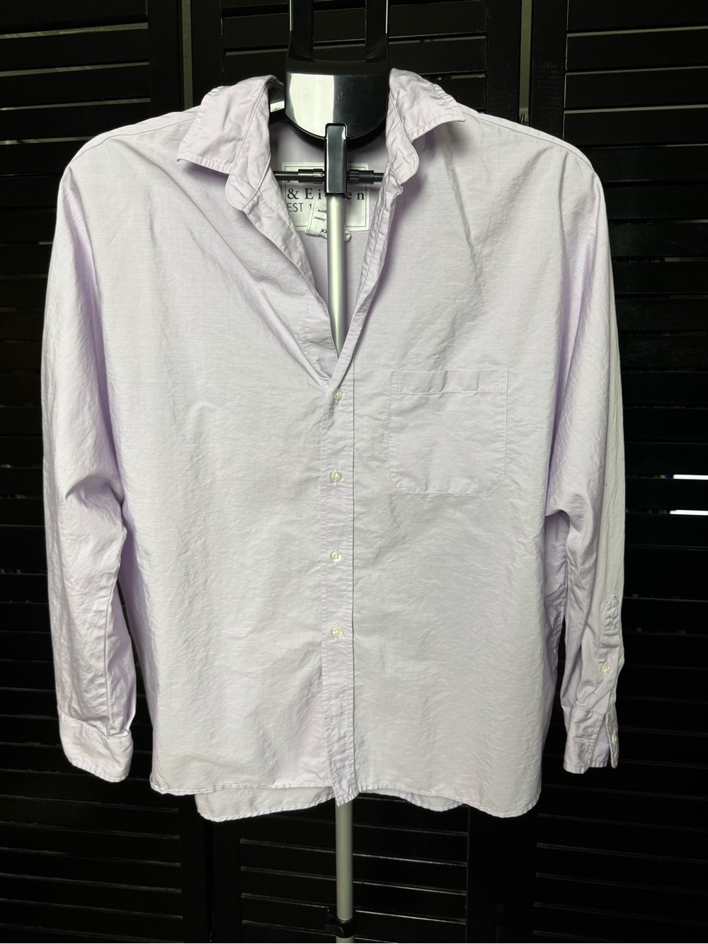 Frank & Eileen Light Lavender Long-Sleeve Button-Down Shirt